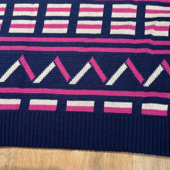 Vintage 1990's Men's SPYDER 100% Wool Active Boulder Ski Sweater Pullover Size M - Picture 15 of 16